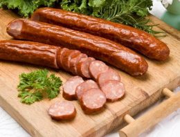 Game sausages